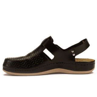 Анатомічні тапочки-сабо Leon 951 чорні