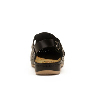 Анатомічні тапочки-сабо Leon 951 чорні