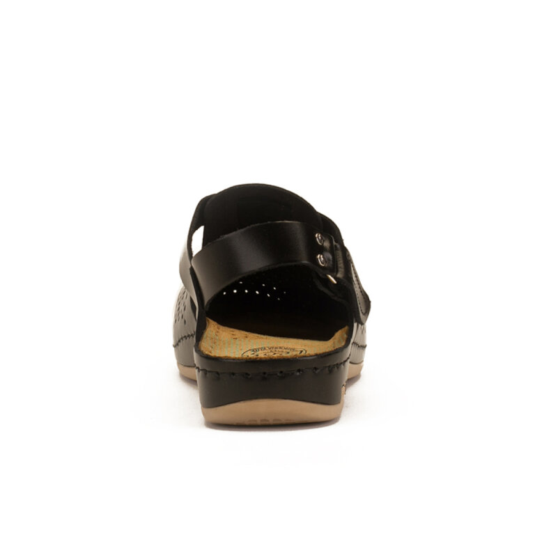 Анатомічні тапочки-сабо Leon 951 чорні