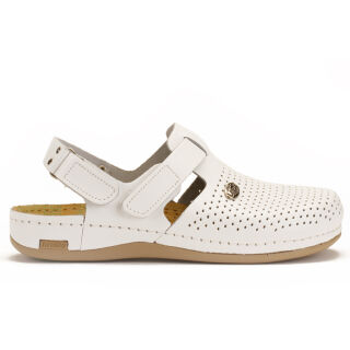 Анатомічні тапочки-сабо Leon 951 білі