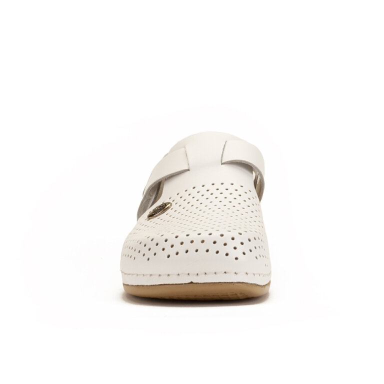 Анатомічні тапочки-сабо Leon 951 білі