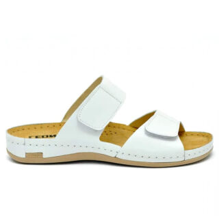 Анатомічні тапочки-сабо Leon 952 білі