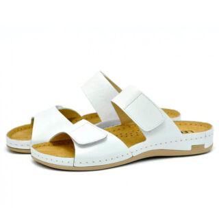 Анатомічні тапочки-сабо Leon 952 білі