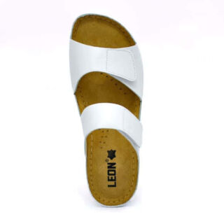 Анатомічні тапочки-сабо Leon 952 білі