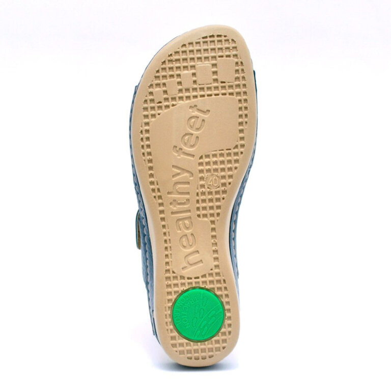 Анатомічні тапочки-сабо Leon 952 сині