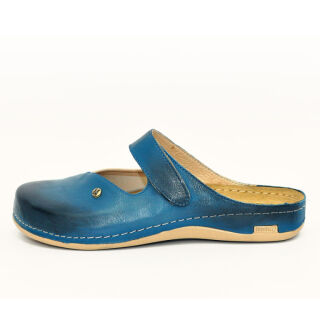 Анатомічні тапочки-сабо Leon 953 темно-синій