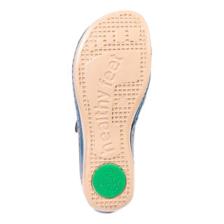 Анатомічні тапочки-сабо Leon 953 темно-синій