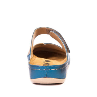 Анатомічні тапочки-сабо Leon 953 темно-синій