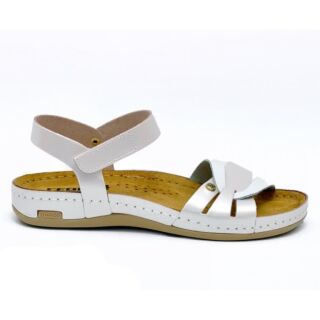 Анатомічні босоніжки Leon 961 перламутрові