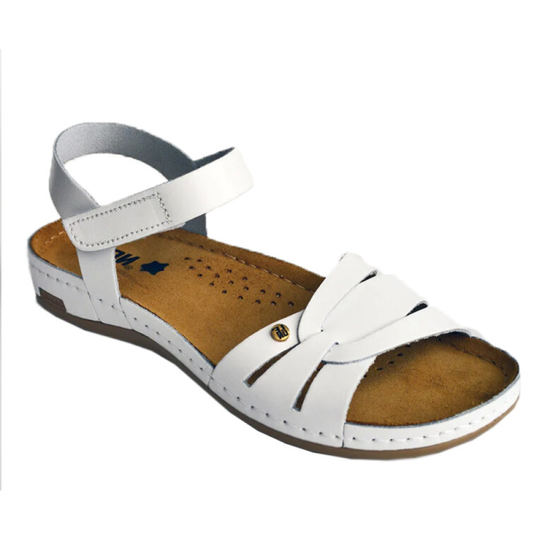 Анатомічні босоніжки Leon 961 білі