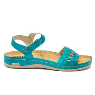 Анатомічні босоніжки Leon 964 бірюзові