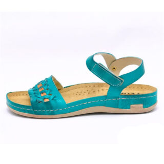 Анатомічні босоніжки Leon 964 бірюзові