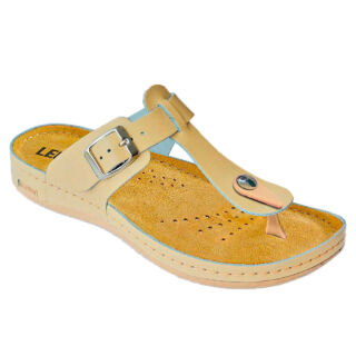 Анатомічні в'єтнамки Leon 980 бежеві