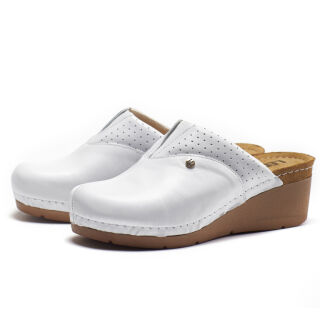 Анатомічні сабо Leon 1002 білі