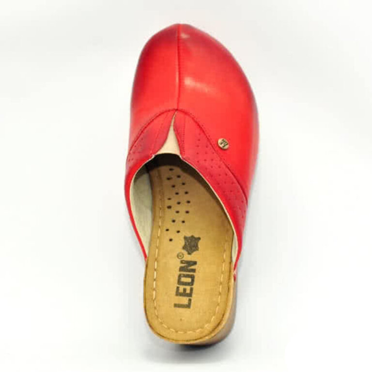 Анатомічні сабо Leon 1002 червоні