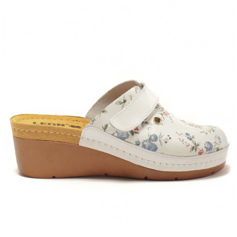 Анатомічні сабо Leon 1003 білі