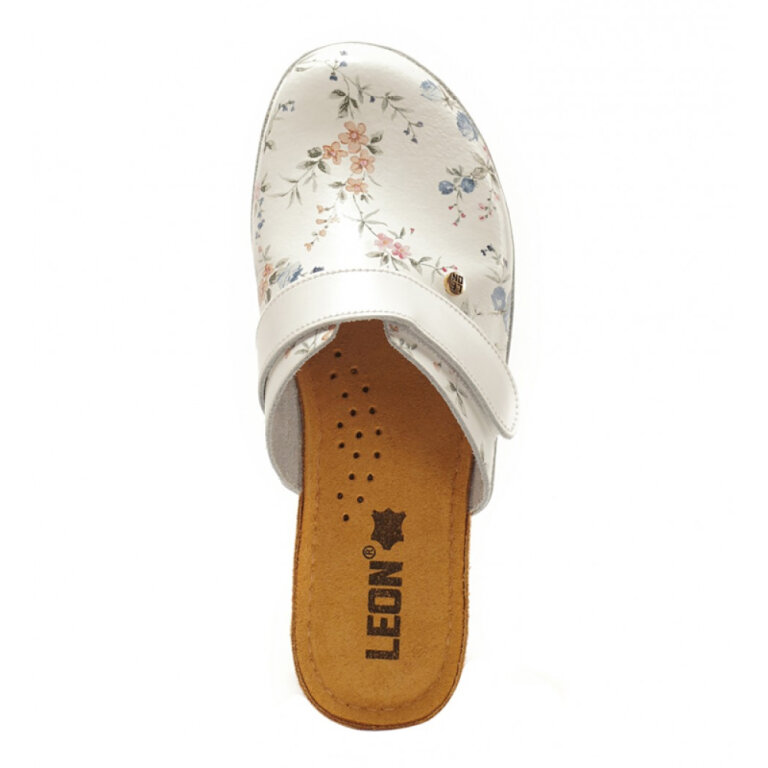 Анатомічні сабо Leon 1003 білі