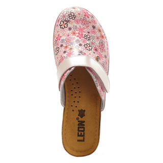 Анатомічні сабо Leon 1003 рожеві