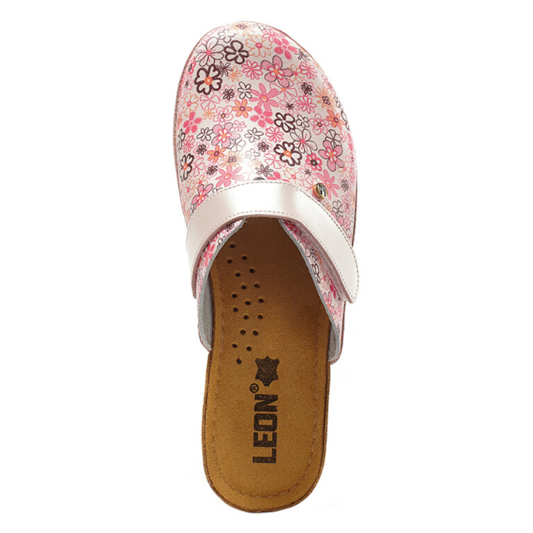 Анатомічні сабо Leon 1003 рожеві