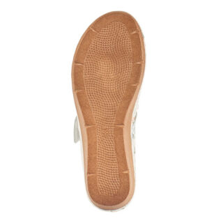 Анатомічні сабо Leon 1004 білий-квіти