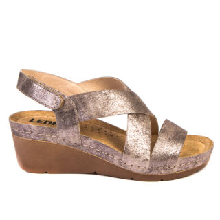 Анатомічні сабо Leon 1006 сірі