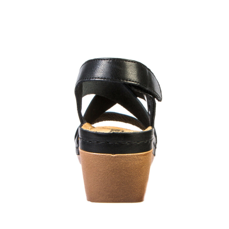 Анатомічні сабо Leon 1006 чорні