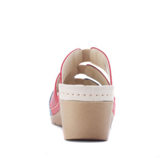 Анатомічні тапочки-сабо Leon 1009 синьо-рожеві