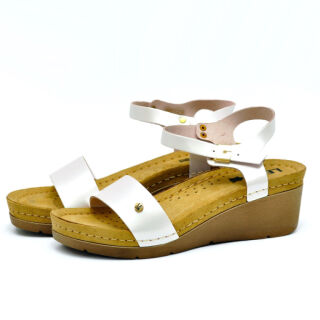 Анатомічні босоніжки Leon 1015 перламутрові