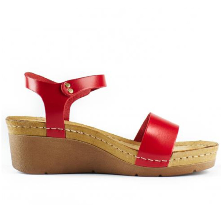 Анатомічні босоніжки Leon 1015 червоні