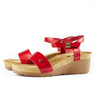 Анатомічні босоніжки Leon 1015 червоні