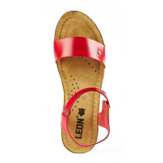 Анатомічні босоніжки Leon 1015 червоні