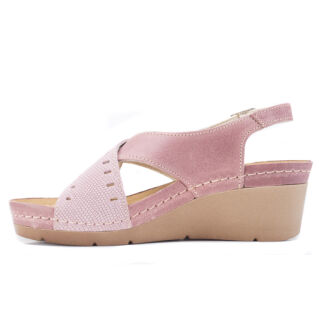 Анатомічні босоніжки Leon 1030 світло-рожеві