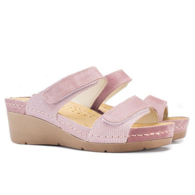 Анатомічні босоніжки Leon 1040 рожеві