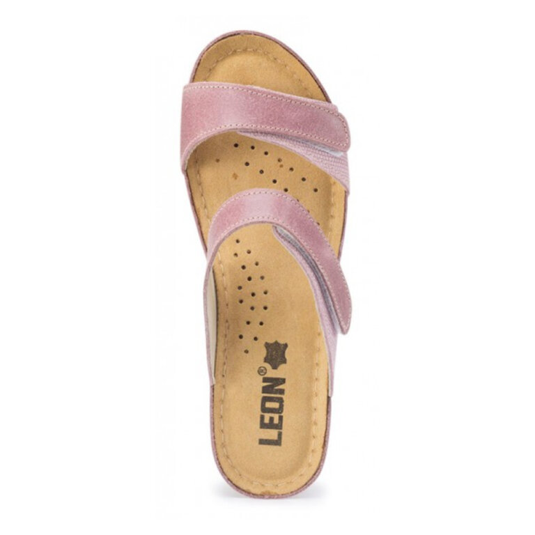 Анатомічні босоніжки Leon 1040 рожеві