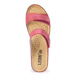 Анатомічні босоніжки Leon 1040 червоні