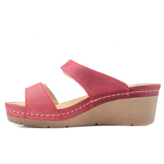 Анатомічні босоніжки Leon 1040 червоні