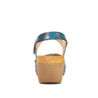 Анатомічні босоніжки Leon 1041 темно-сині