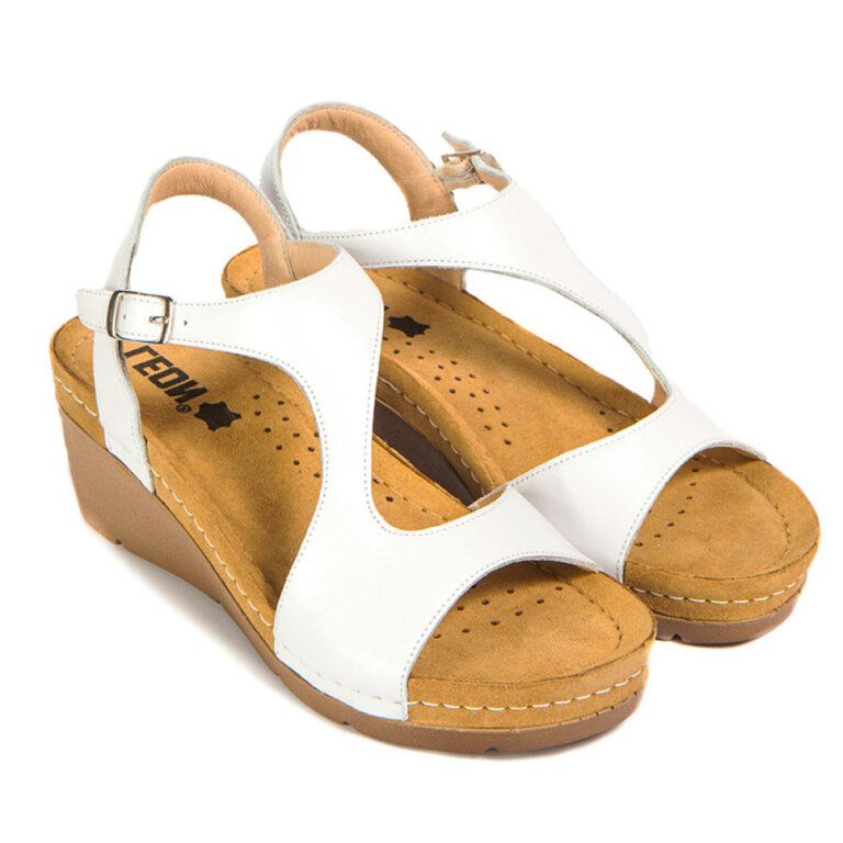 Анатомічні босоніжки Leon 1050 білі