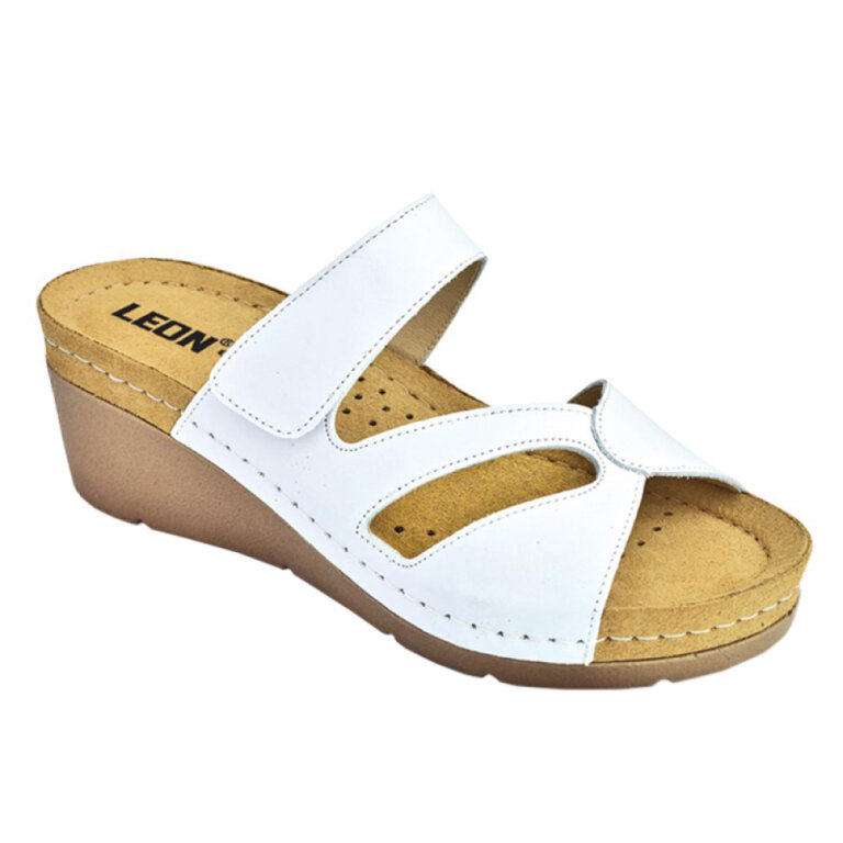 Анатомічні сабо Leon 1055 білі