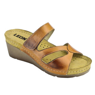 Анатомічні сабо Leon 1055 коричневі
