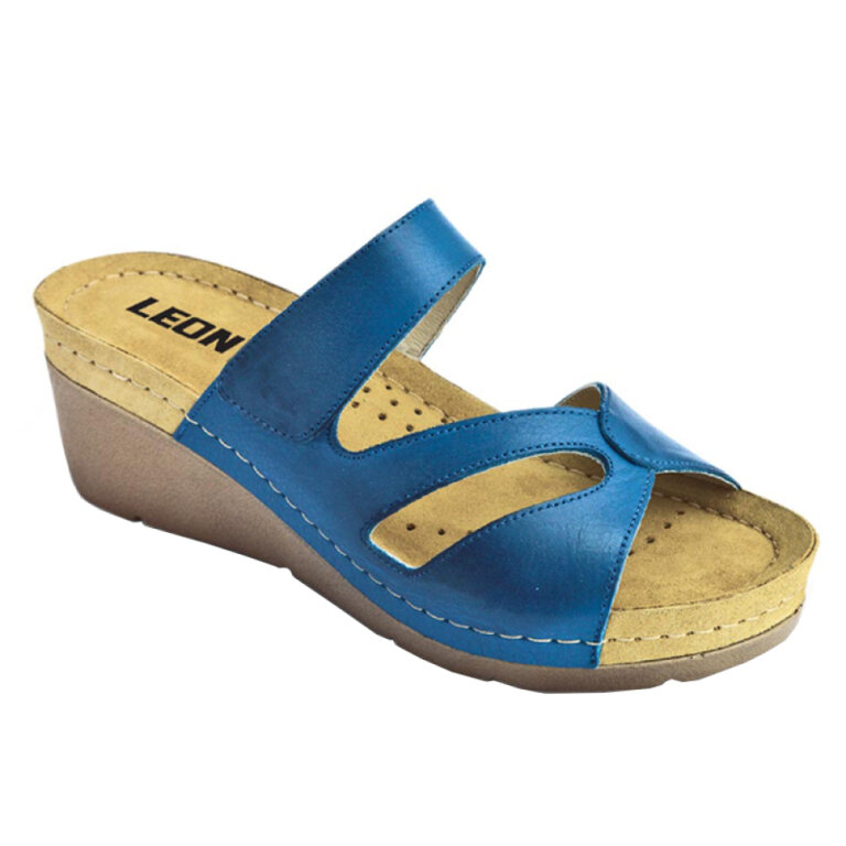Анатомічні сабо Leon 1055 сині