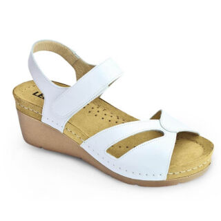 Анатомічні босоніжки Leon 1056 білі