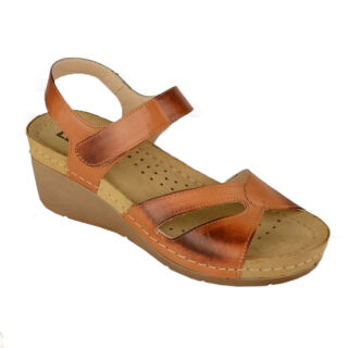 Анатомічні босоніжки Leon 1056 коричневі