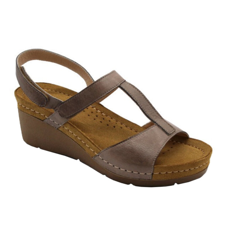 Анатомічні босоніжки Leon 1061 сірі