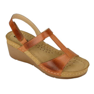 Анатомічні босоніжки Leon 1061 коричневі