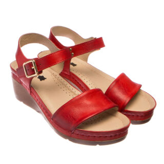 Анатомічні босоніжки Leon 1070 червоні