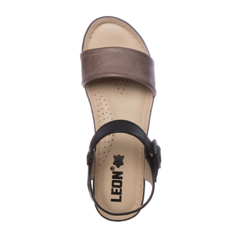 Анатомічні босоніжки Leon 1070 сірий