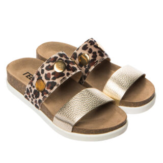 Анатомічні сабо Leon 1200 золотисті