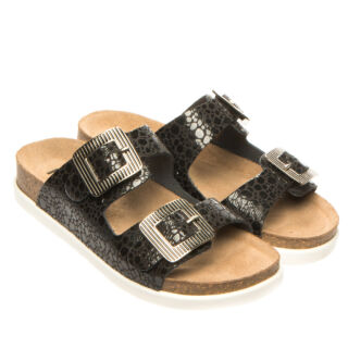 Анатомічні сабо Leon 1202 чорні