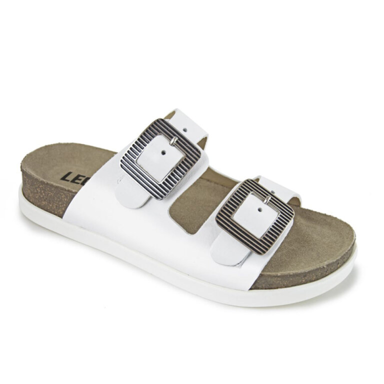 Анатомічні сабо Leon 1202 білі